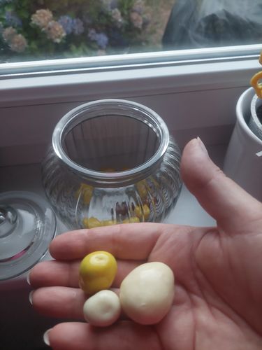 Customer photo review of Gefriergetrocknete Erdbeeren mit weißer Joghurtschokolade