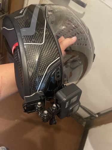 Customer photo review of Scorpion EXO-1400 Camera Mount