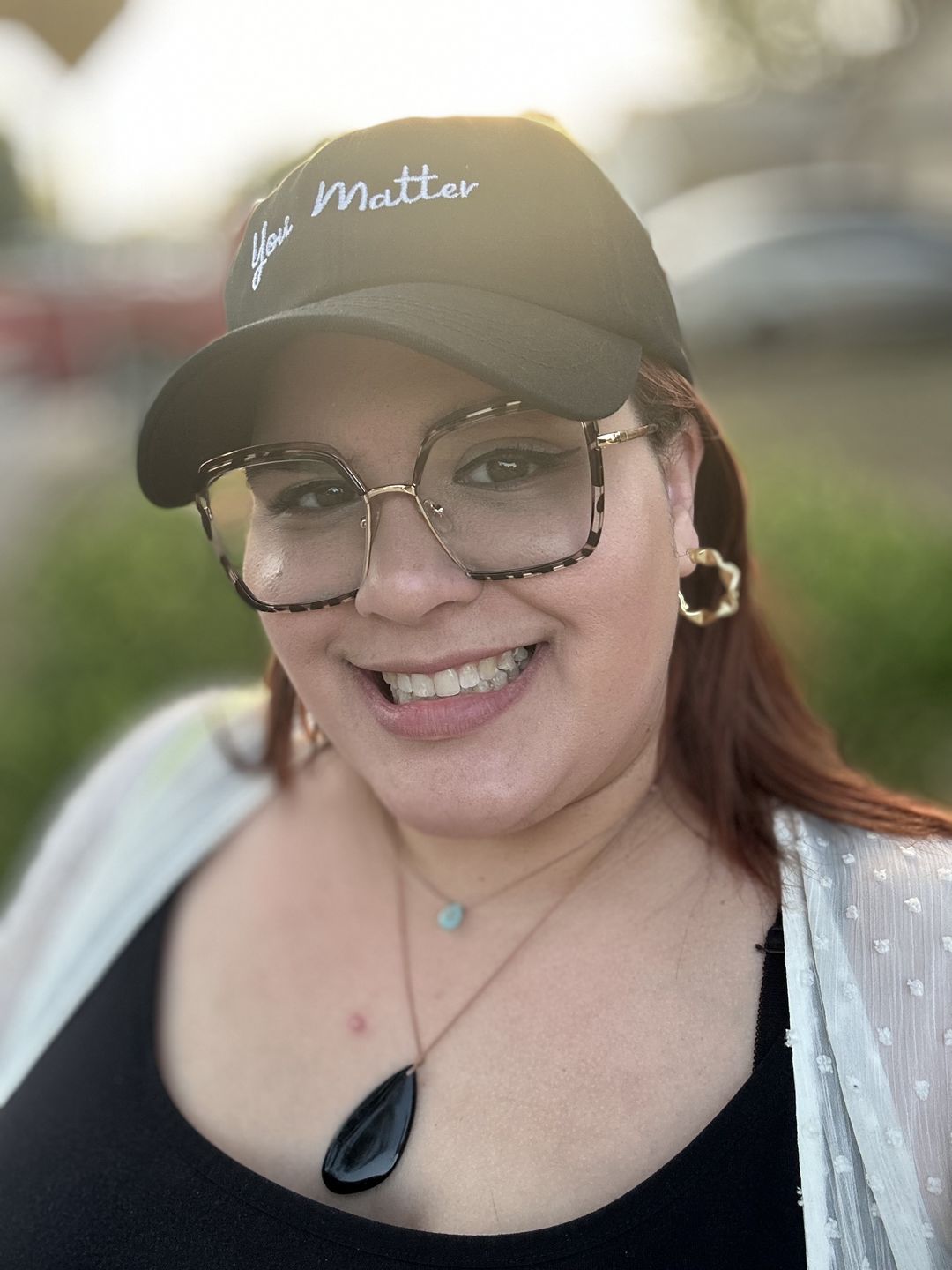 Customer photo review of You Matter Hat