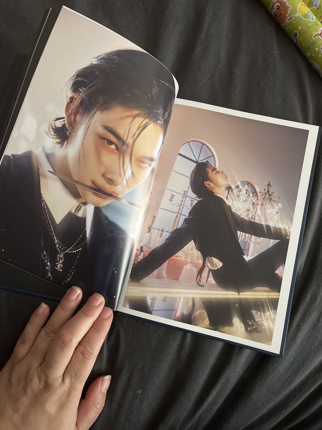 Customer photo review of ENHYPEN - DARK BLOOD ALBUM NO P.O.B VER.