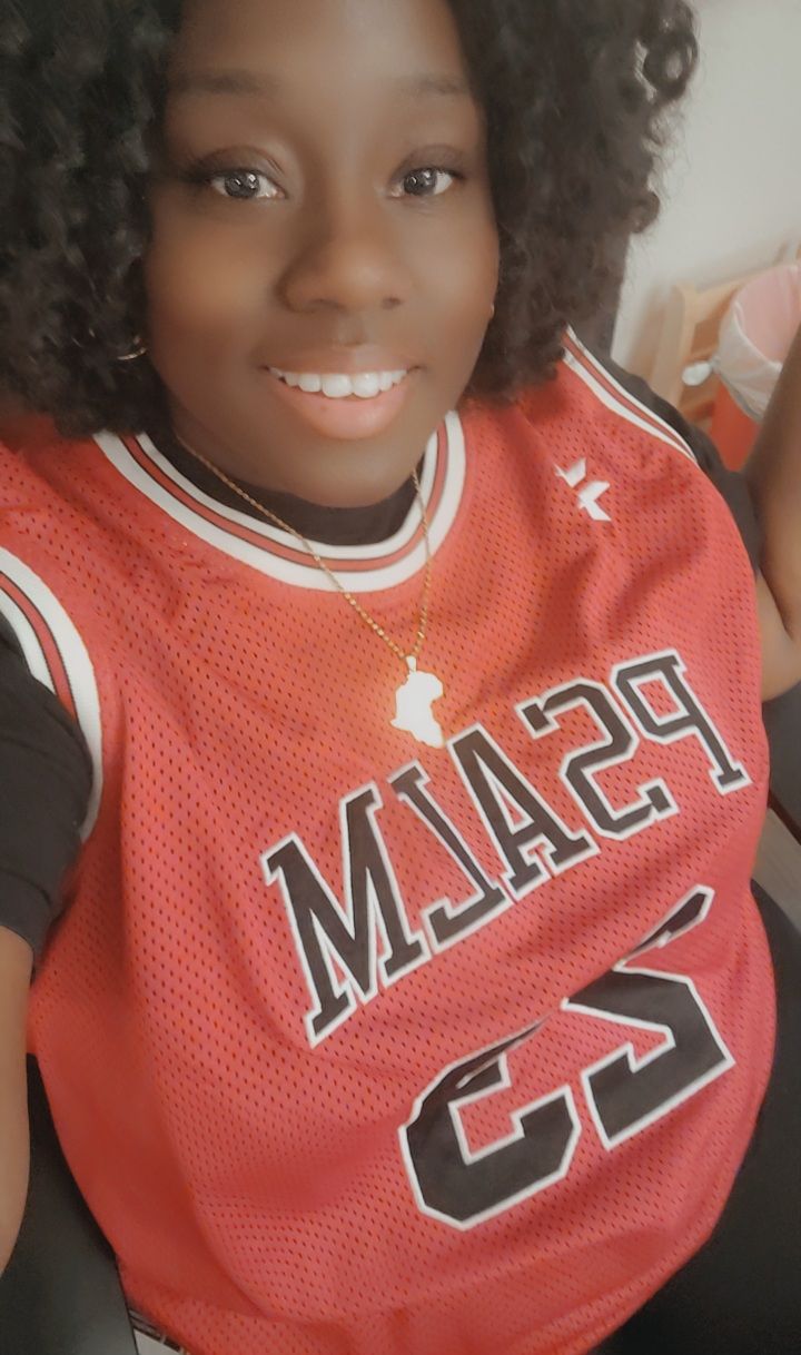 Customer photo review of Psalm 23 Basketball Jersey