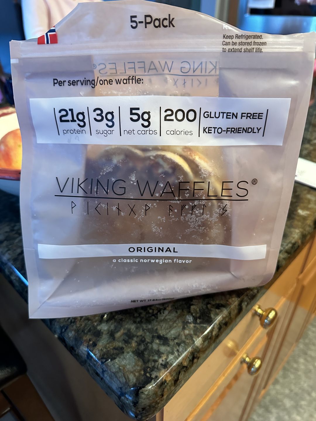 Customer photo review of Original Viking Waffles (Keto-Friendly)