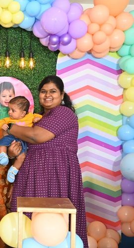 Customer photo review of Purple Handloom Maxi