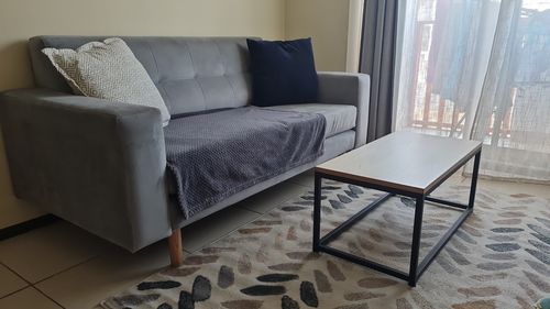 Customer photo review of Mesa de Centro NEGRA 80 x 40 Rectangular MIMA