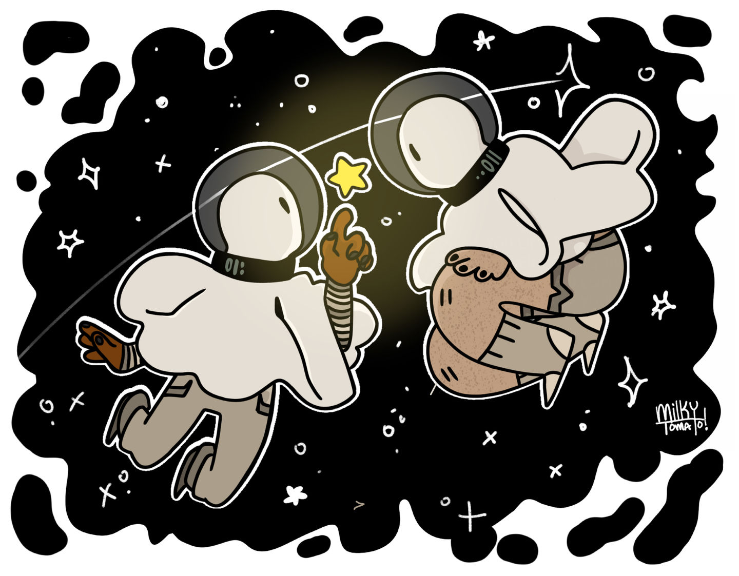Customer photo review of Space Ghost Coloring Page PDF