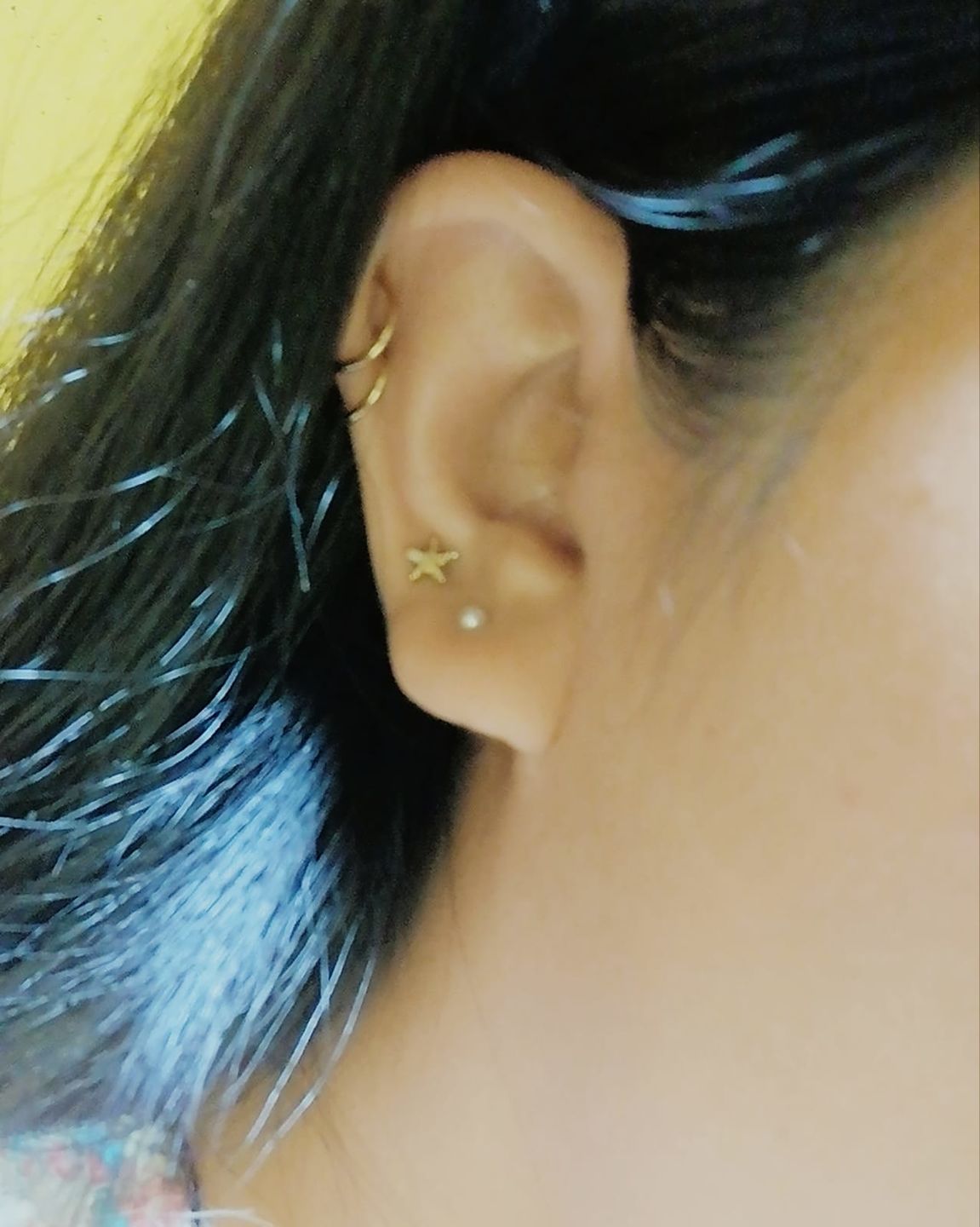 Customer photo review of Piercing Starfish