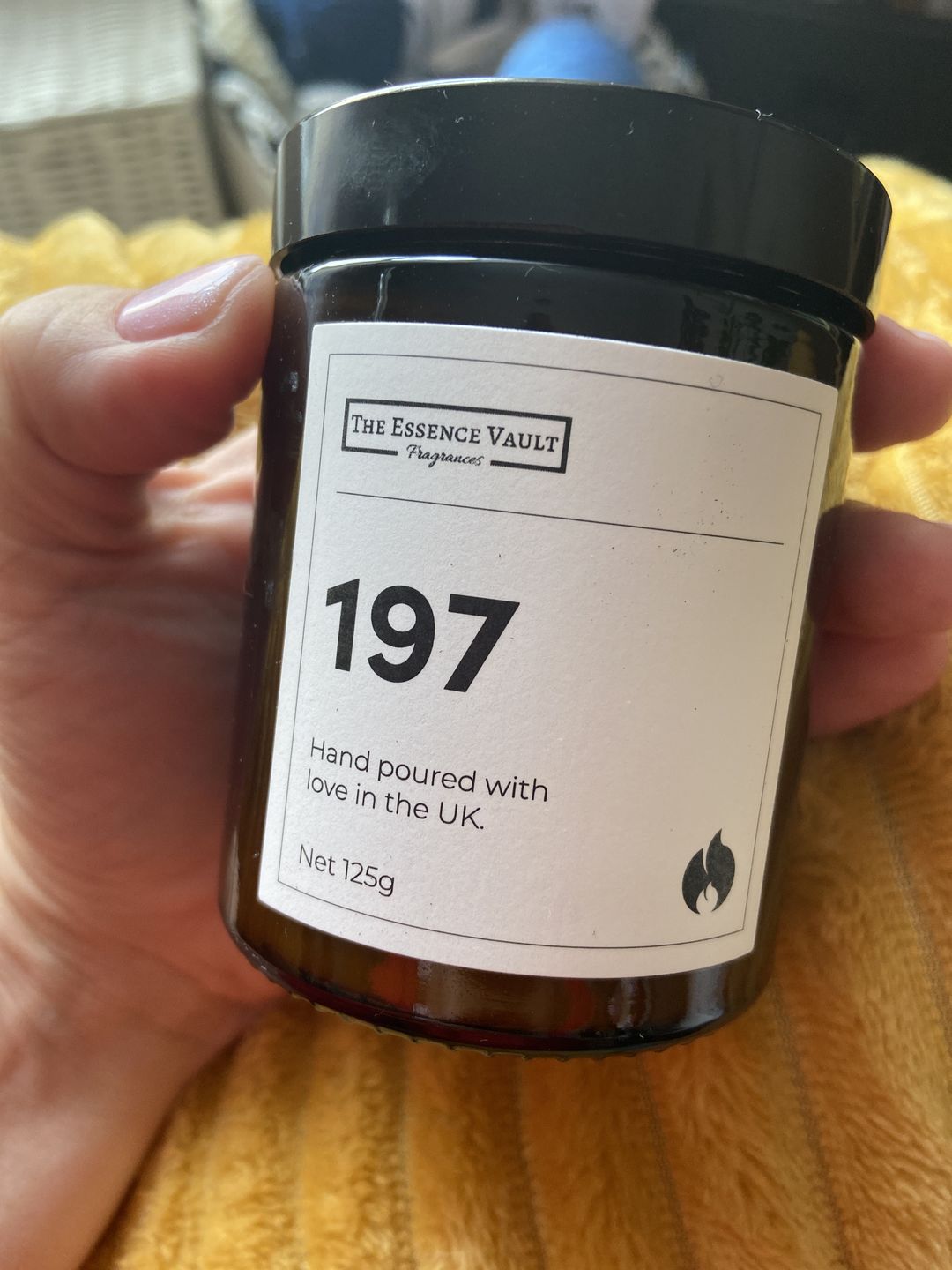 Customer photo review of Inspired By Sauvage - 197 - 25 Hour Candle
