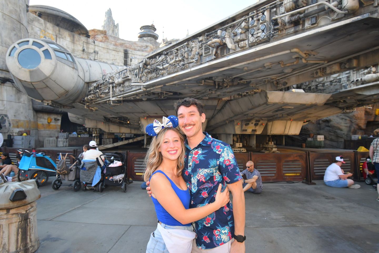 Customer photo review of Blue Robot Mouse Ears
