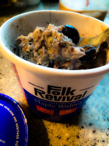 Customer photo review of Hot Cereal Cups