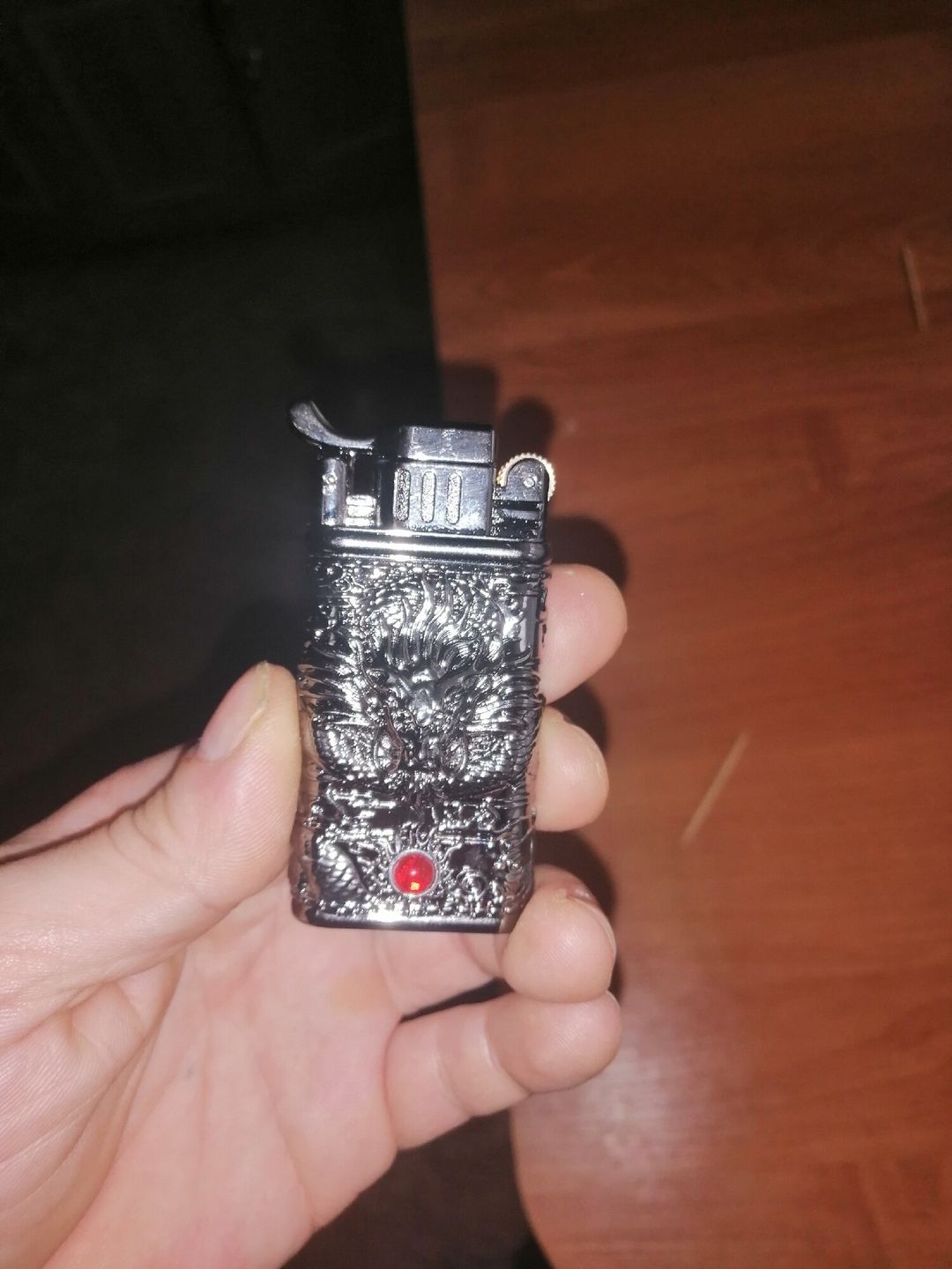 Customer photo review of Gemstone Dragon Torch