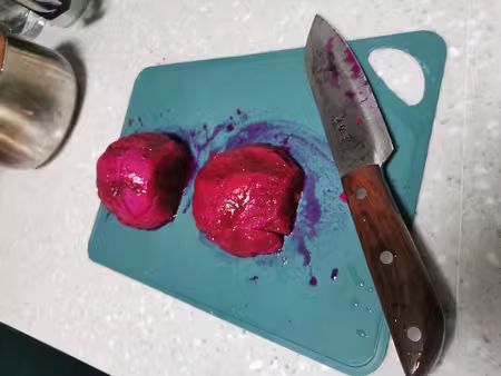 Customer photo review of WANGYUANJI Cooking Knife All in 1