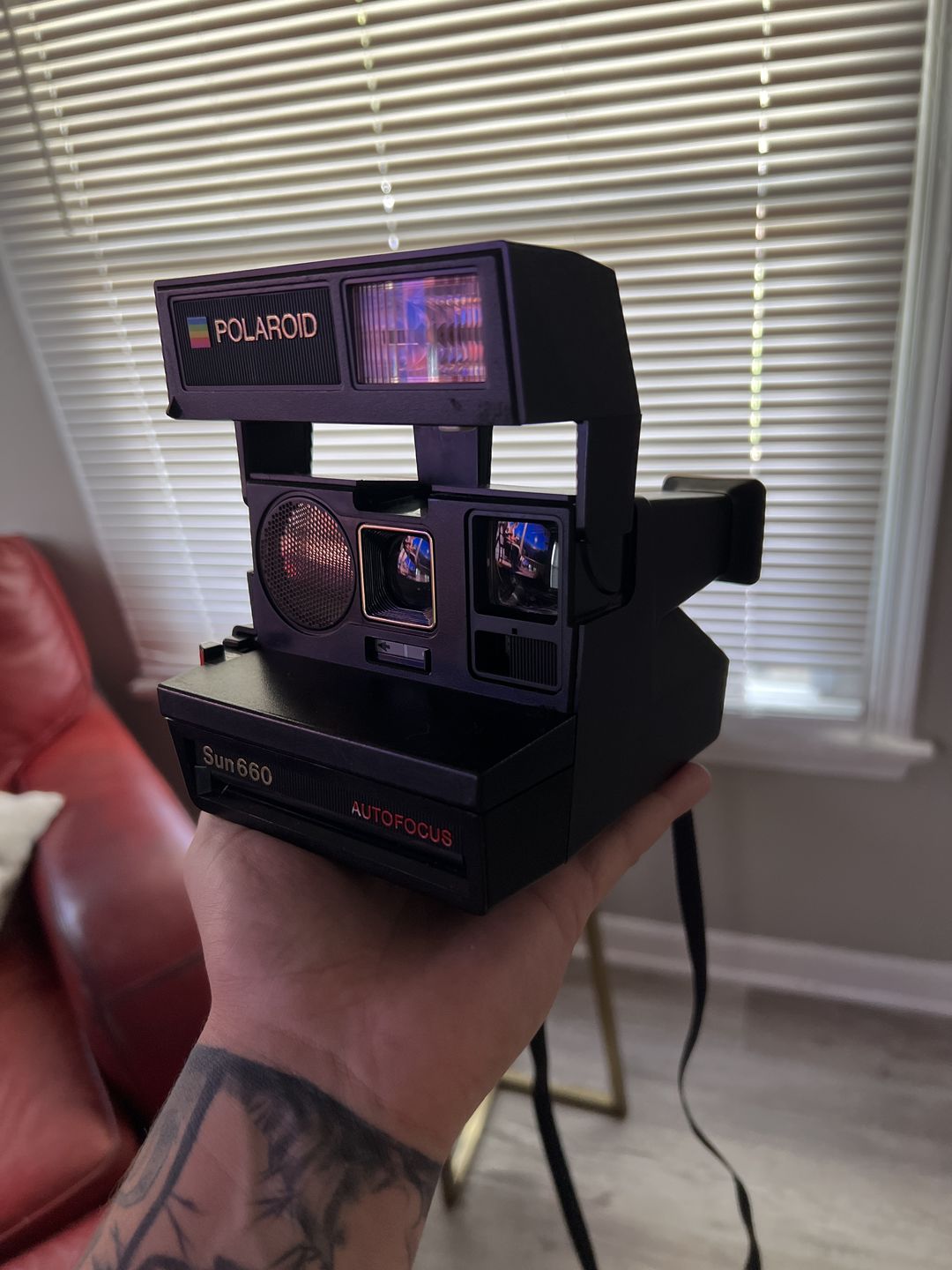 Customer photo review of Replacement Polaroid 600 Viewfinder Eye Cup