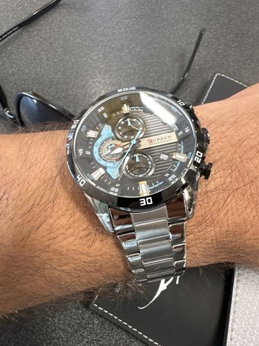 Customer photo review of Curren Madrid® orologio uomo acciaio