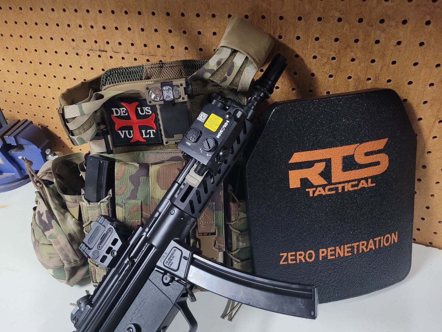 Customer photo review of RTS Ceramic NIJ 0101.06 Level IV Rifle Protection 10X12 Plate Insert
