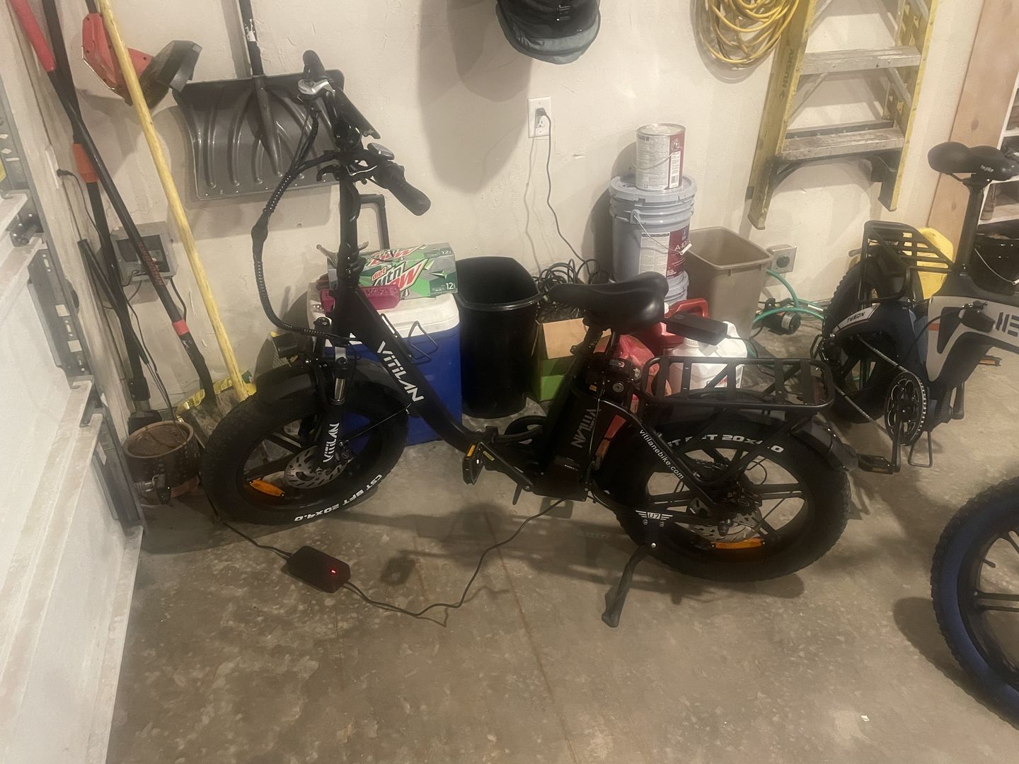 Customer photo review of U7 Step-thru Foldable Fat Tire Electric Bike