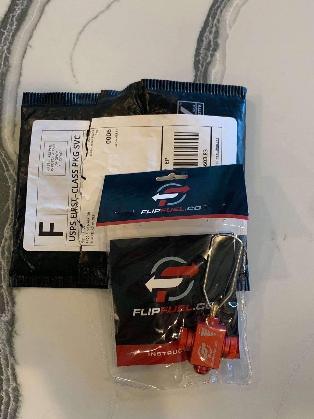 Customer photo review of FlipFuel® Fuel Transfer Device