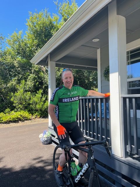 Customer photo review of Official Team Ireland Cycling Jersey - Short Sleeve