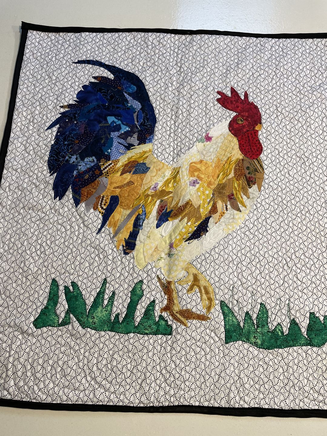 Customer photo review of Petit Rouge Rooster Downloadable Pattern