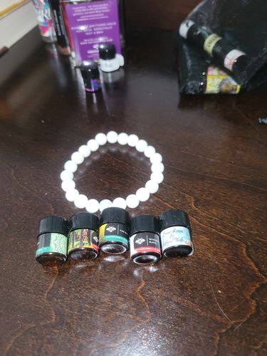 Customer photo review of Set of five Earthy 1ml sample vials