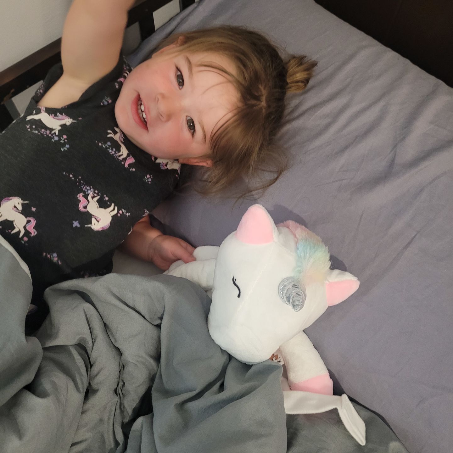 Customer photo review of Maisie the Unicorn