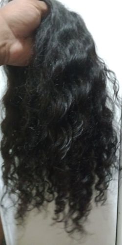 Customer photo review of Deep Wave Pre-Made Hairline 360 Lace Frontal Ponytail Wig