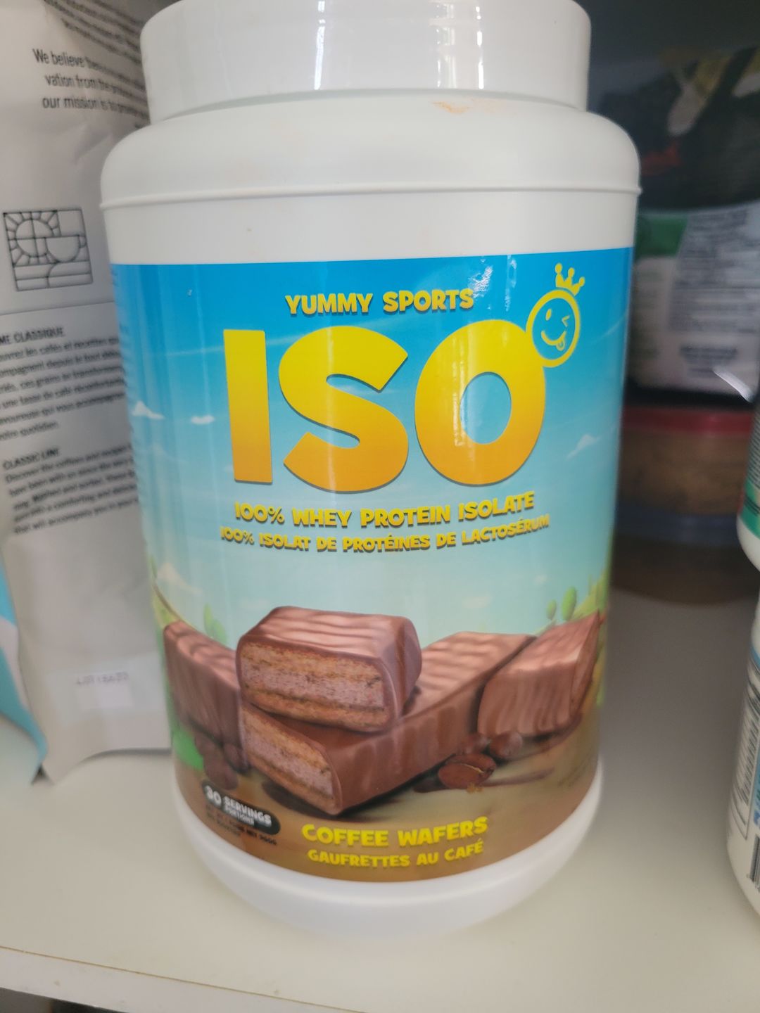 Customer photo review of Yummy Sports - ISO 100% Protéine Isolate 2lbs