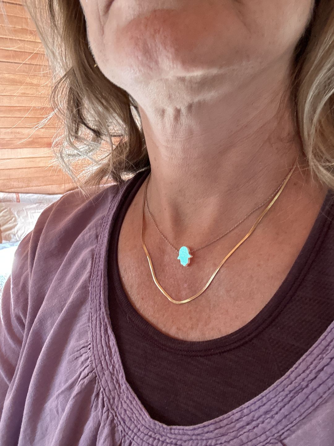 Customer photo review of Fine Essentials Necklace