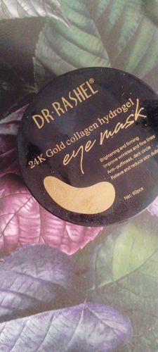 Customer photo review of Dr.Rashel Hydrogel 24K Gold Eye Mask  - 60pcs