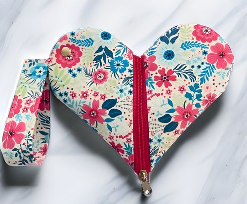 Customer photo review of Heartbeat Pouch Pattern