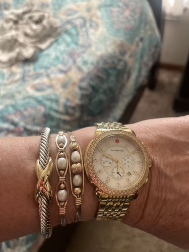 Customer photo review of The Riley Bangle