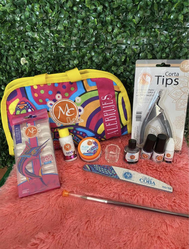Customer photo review of Practi Kit para Uñas Acrílicas MC Nails