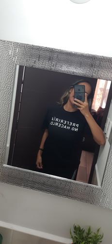 Customer photo review of Camisa Preferiría no hacerlo