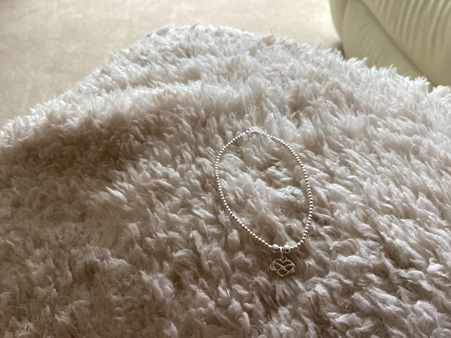 Customer photo review of Infinity Heart Bracelet