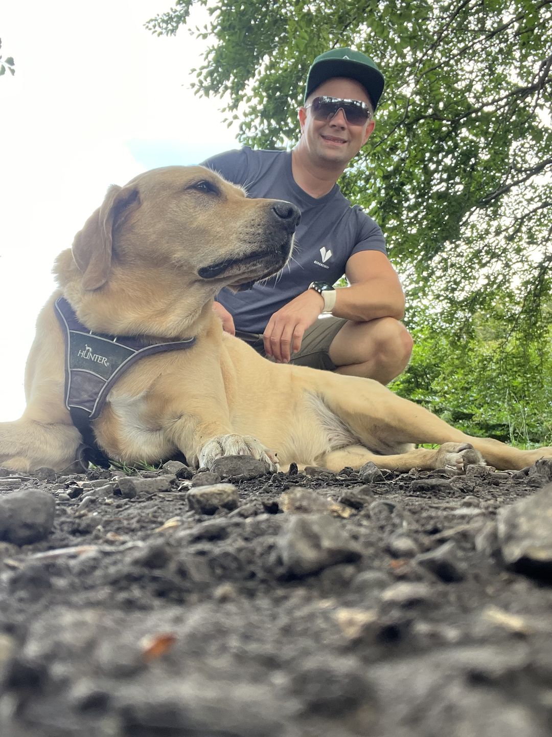 Customer photo review of Mountain Sunset - Unisex Premium Organic Shirt