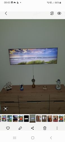 Customer photo review of Leuchtbild | Dünen am Nordseestrand | Panorama