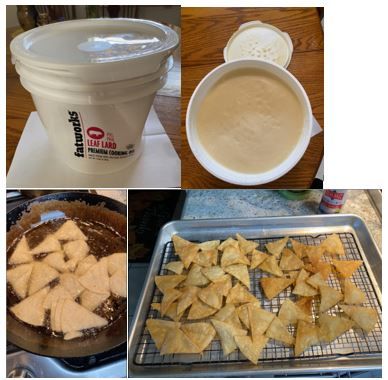 Customer photo review of Leaf Lard Pig Pail-1 GALLON