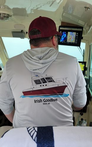 Customer photo review of Custom Dri-Fit Fishing Hoodies