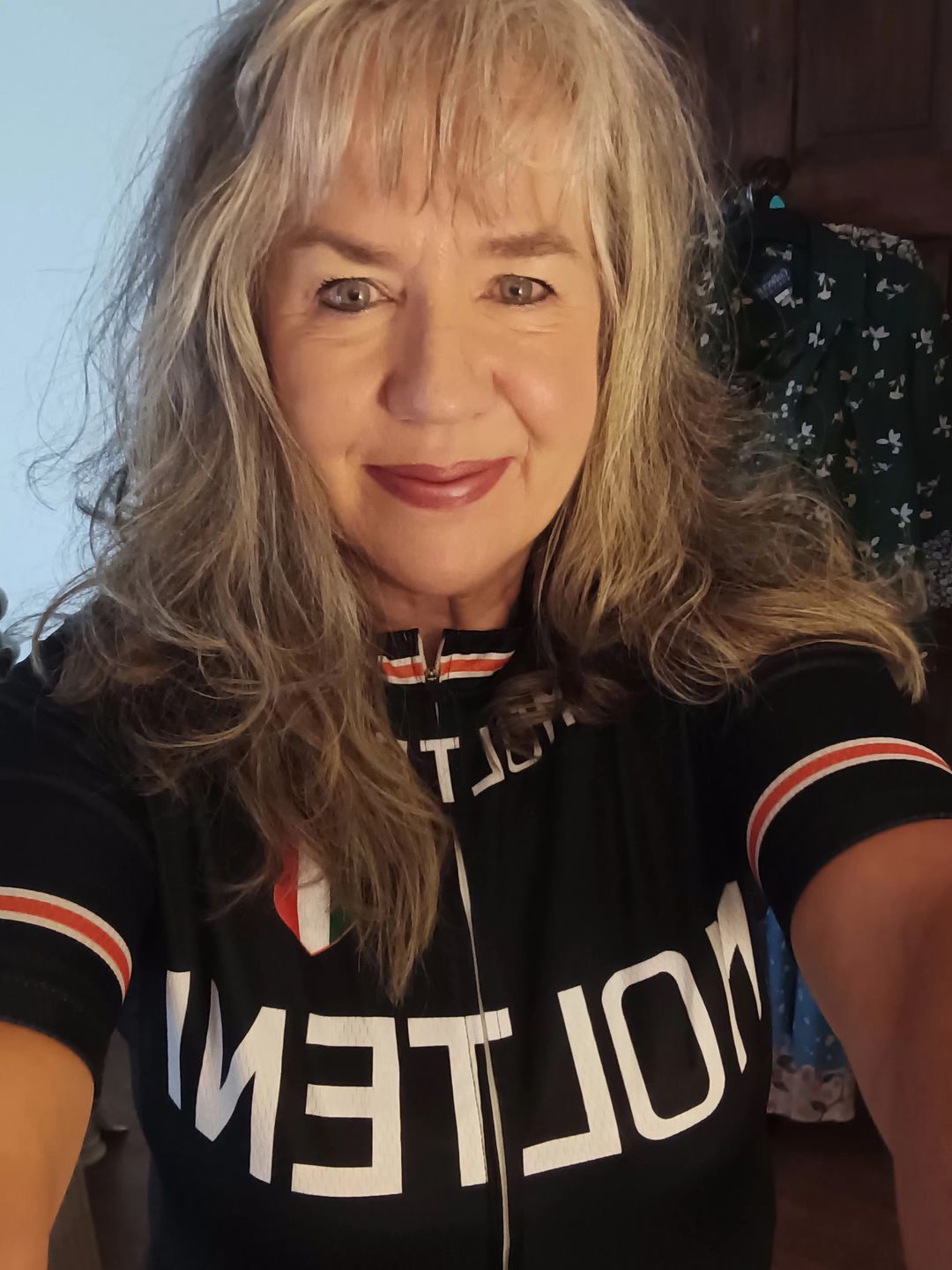 Customer photo review of Retro Molteni Cycling Jersey - Black