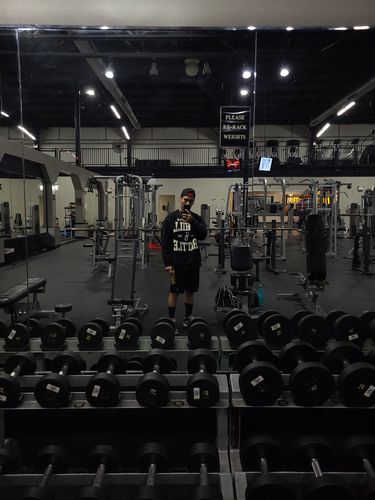 Customer photo review of "THE UNIVERSITY" Black Crew Neck Sweater