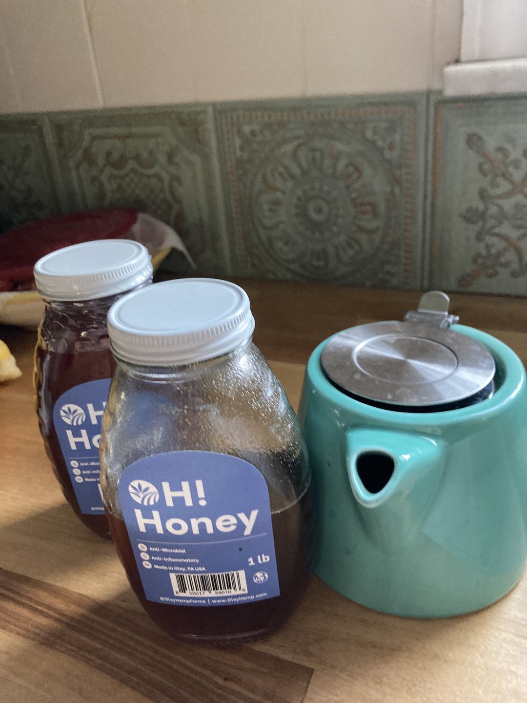Customer photo review of Raw Wildflower Honey - Natural Sweetener