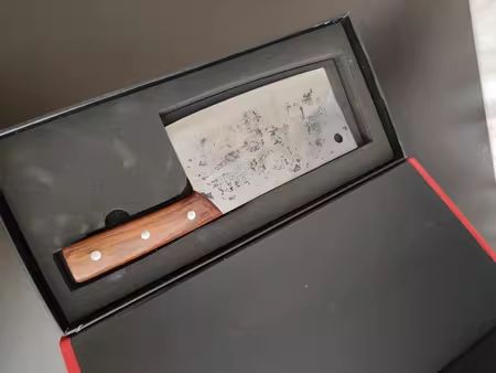 Customer photo review of WANGYUANJI Kitchen Knife for Home Kitchen