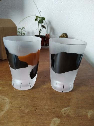 Customer photo review of Little Cat Paw Drinking Cup