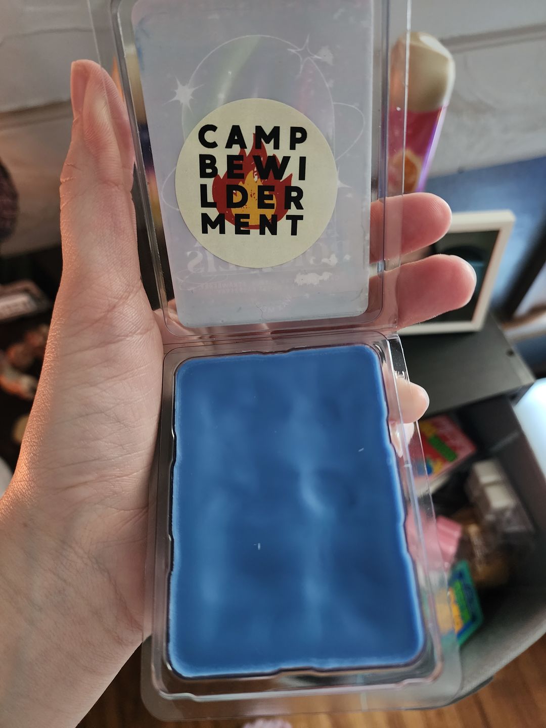 Customer photo review of Aurora Borealis Wax Melts