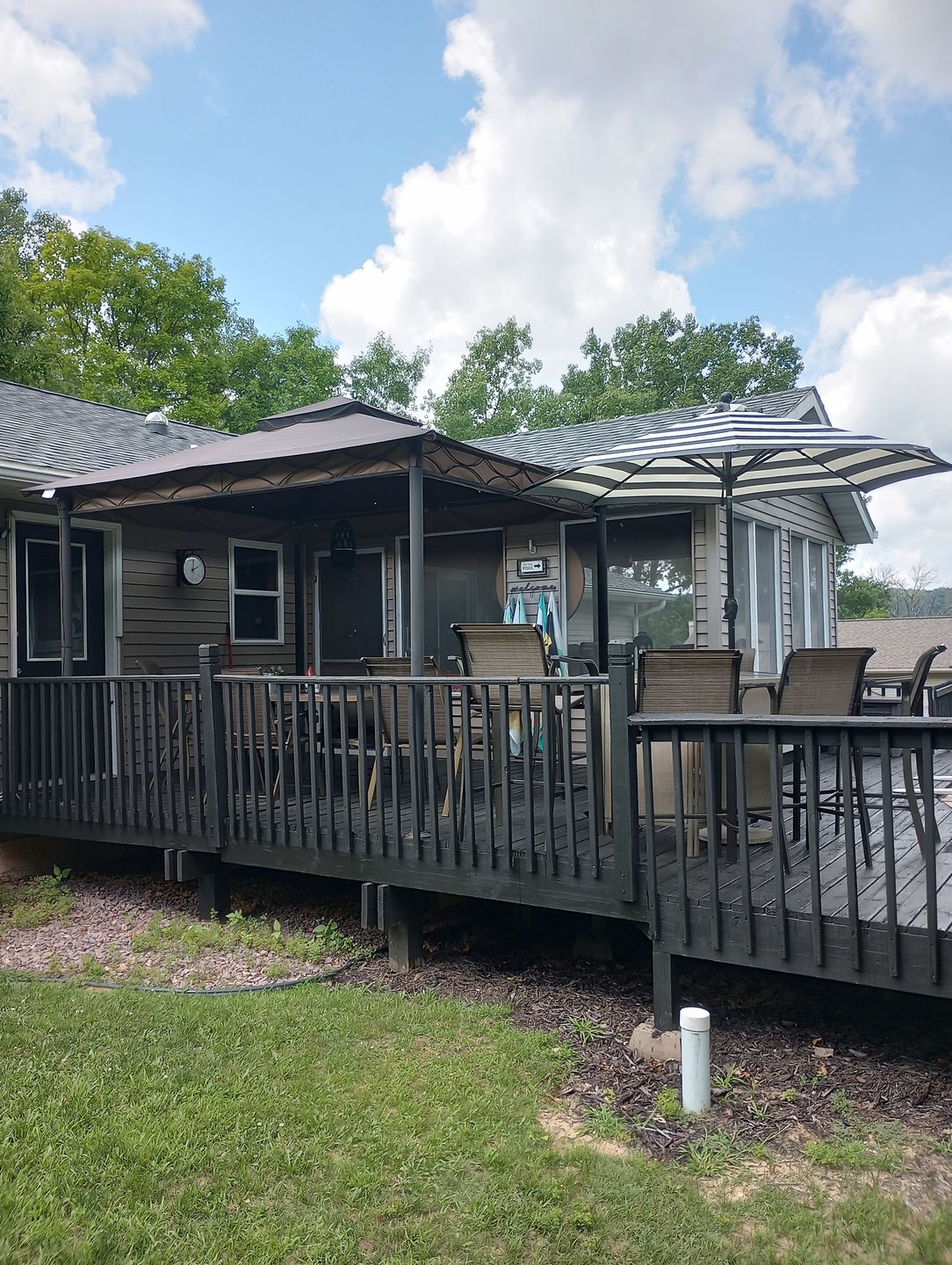 Customer photo review of 9' x 11' Gazebo - Main Canopy + Roof Vent Canopy