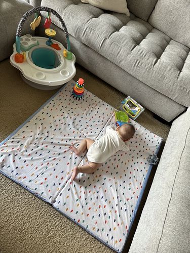 Customer photo review of Playful Raindrops · Regular