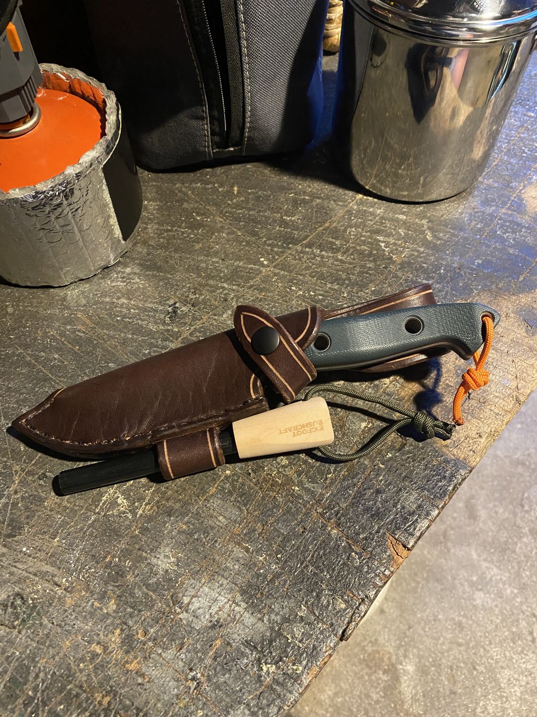 Customer photo review of Extra Thick Ferro Rod + Steel Striker [4TH OF JULY SALE]
