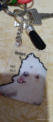 Customer photo review of Μπρελόκ με το Δικό σας Κατοικίδιο