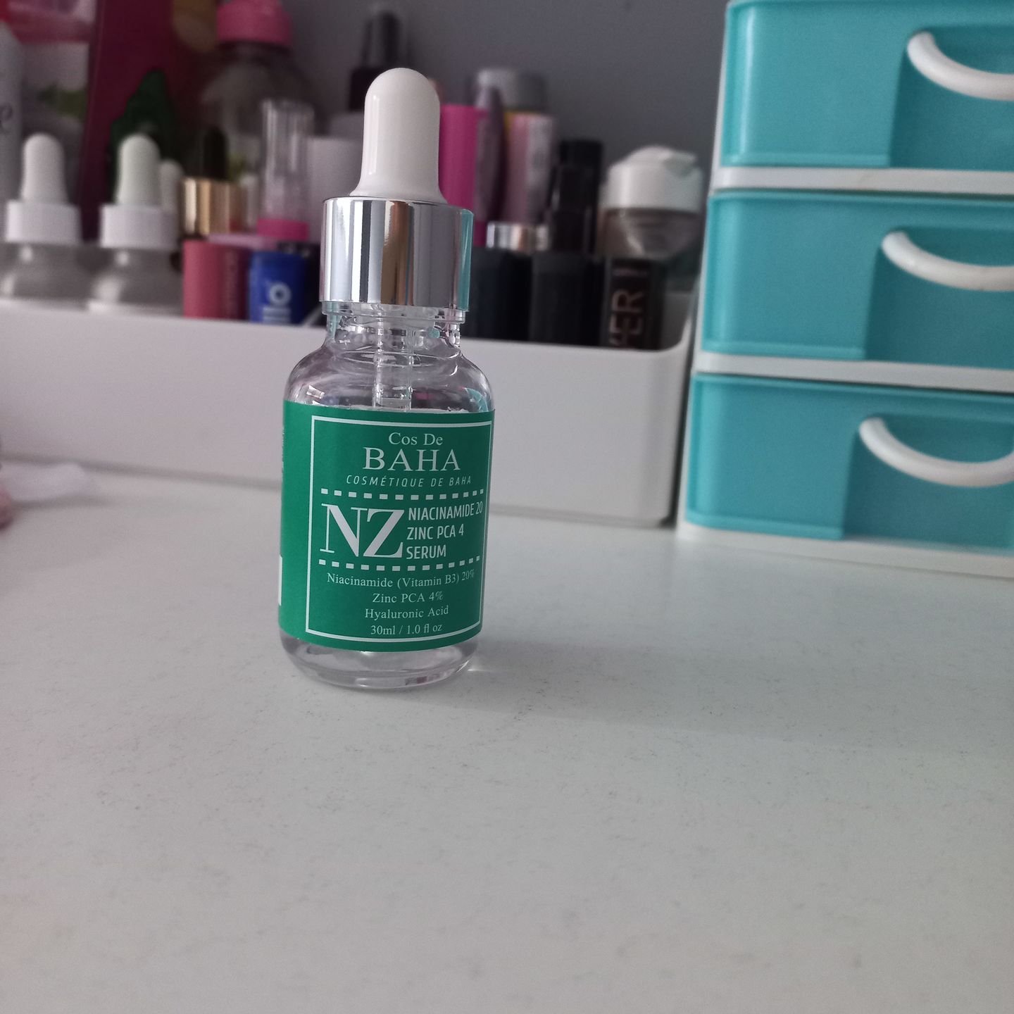 Customer photo review of Niacinamide 20% + Zinc 4% Serum for Face 30ml