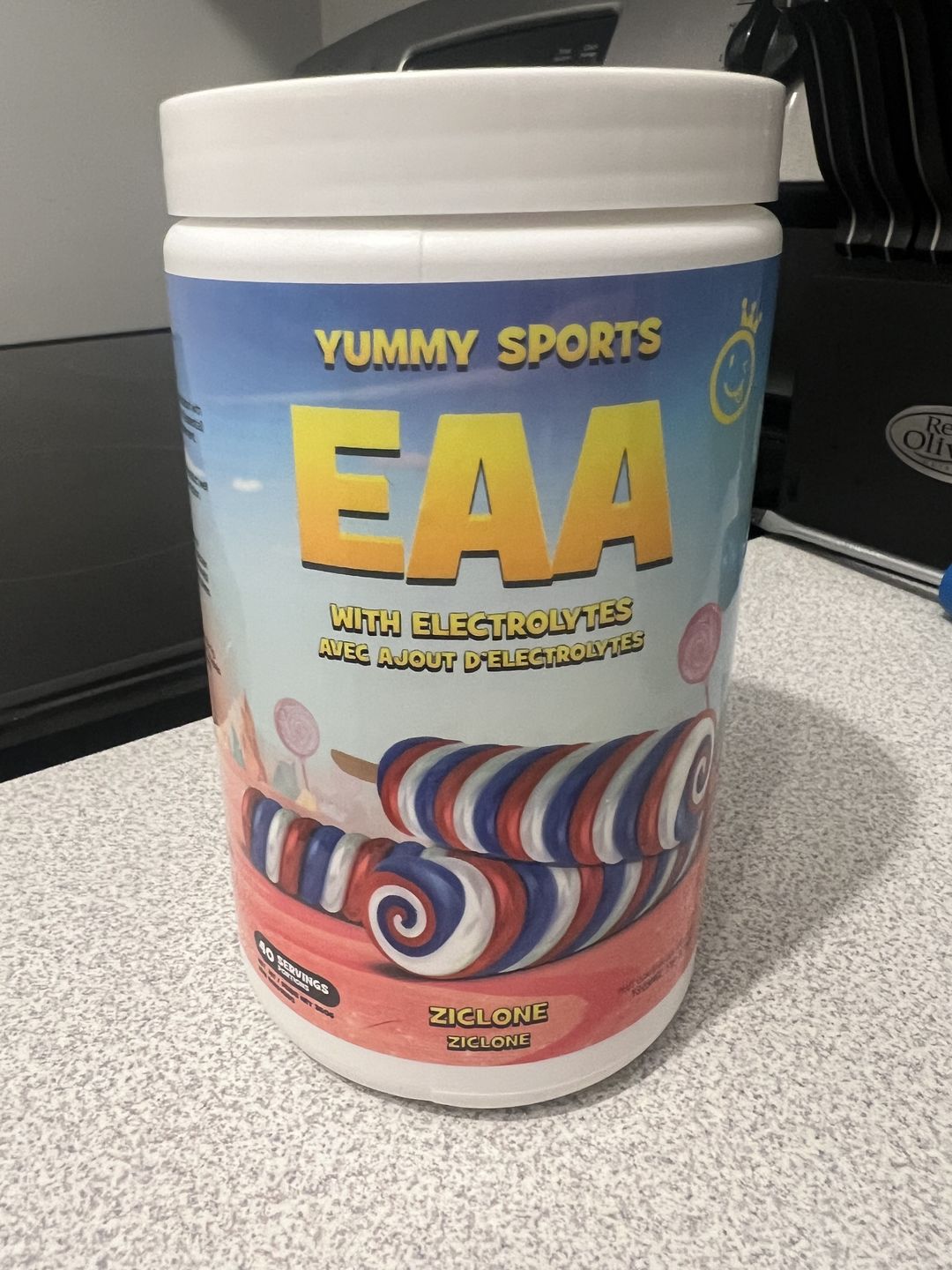 Customer photo review of Yummy Sports - EAA 360g