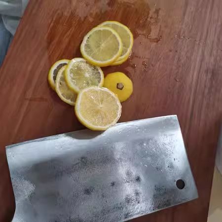 Customer photo review of WANGYUANJI Kitchen Knife for Home Kitchen